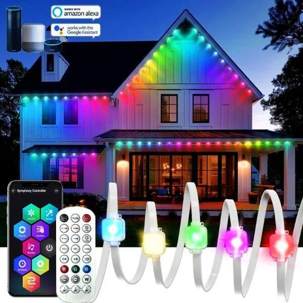 SMART RAINBOW LED PERMANENT OUTDOOR LIGHT