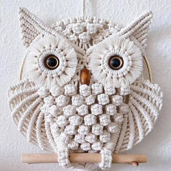 OWL WALL CROCHET PATTERN