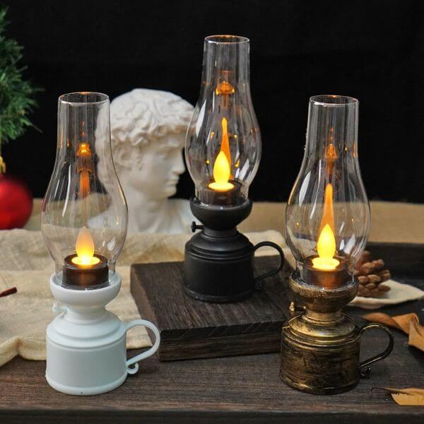 LED VINTAGE KEROSENE LAMP