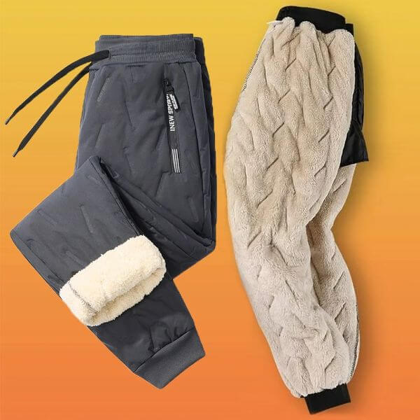 UNISEX FLEECE LINED WATERPROOF PANTS