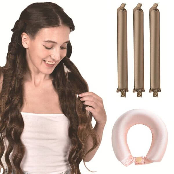 SATIN HEATLESS CURLERS