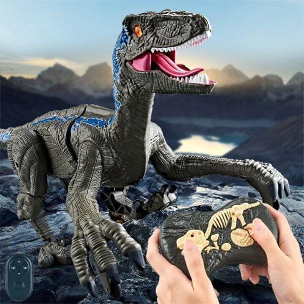 REMOTE CONTROL WALKING ROBOT DINOSAUR TOY