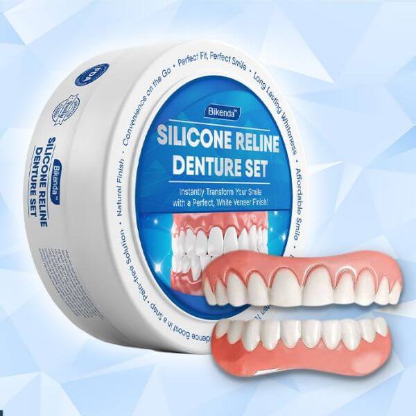 SILICONE RELINE DENTURE SET