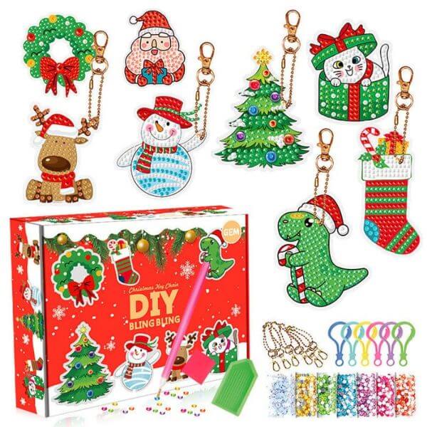 CHRISTMAS PAINTING STICKER KIT