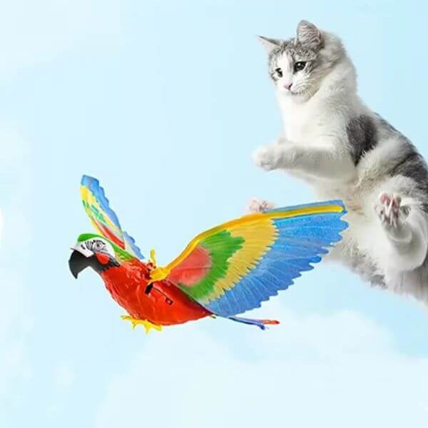 AUTOMATIC BIRD SIMULATION INTERACTIVE CAT TOY