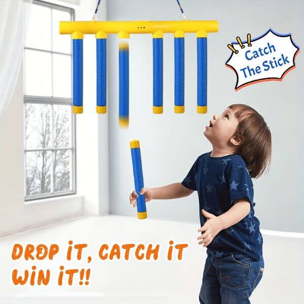 CATCHING STICKS GAME REACTION TRAINING TOY