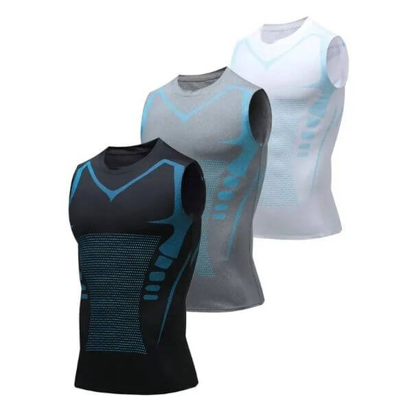 NEW TECH IONIC SHAPING SLEEVELESS SHIRT