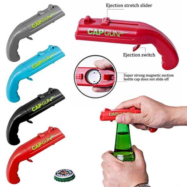 CAP GUN BOTTLE BEER OPENER