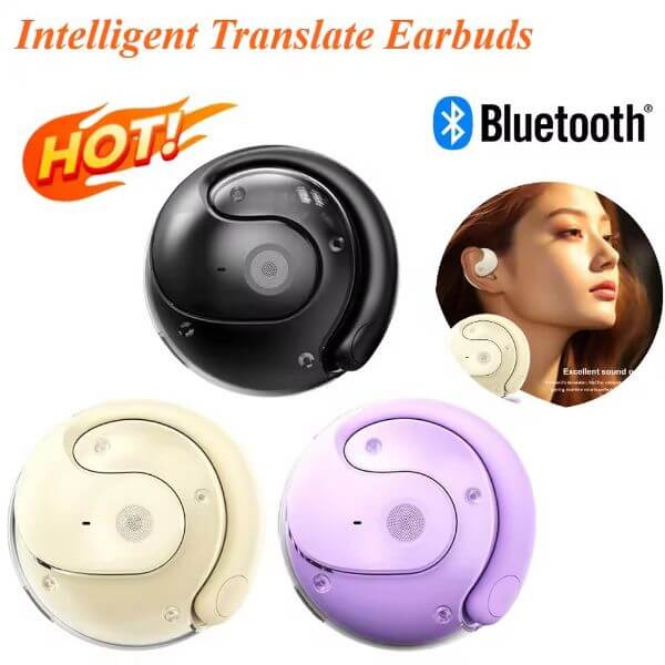 WIRELESS REAL TIME TRANSLATION EAR BUDS