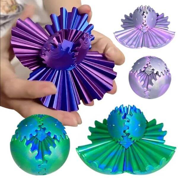 GEAR BALL WHIRLING WONDER FIDGET TOY