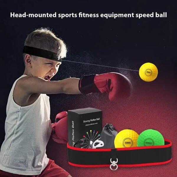 HEAD MOUNTED BOXING BALL TRAINER