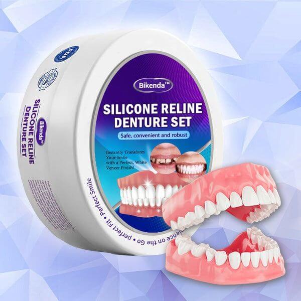 SILICONE RELINE DENTURE SET