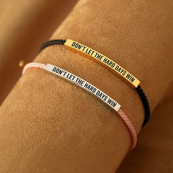 MOTIVATIONAL TUBE BRACELET